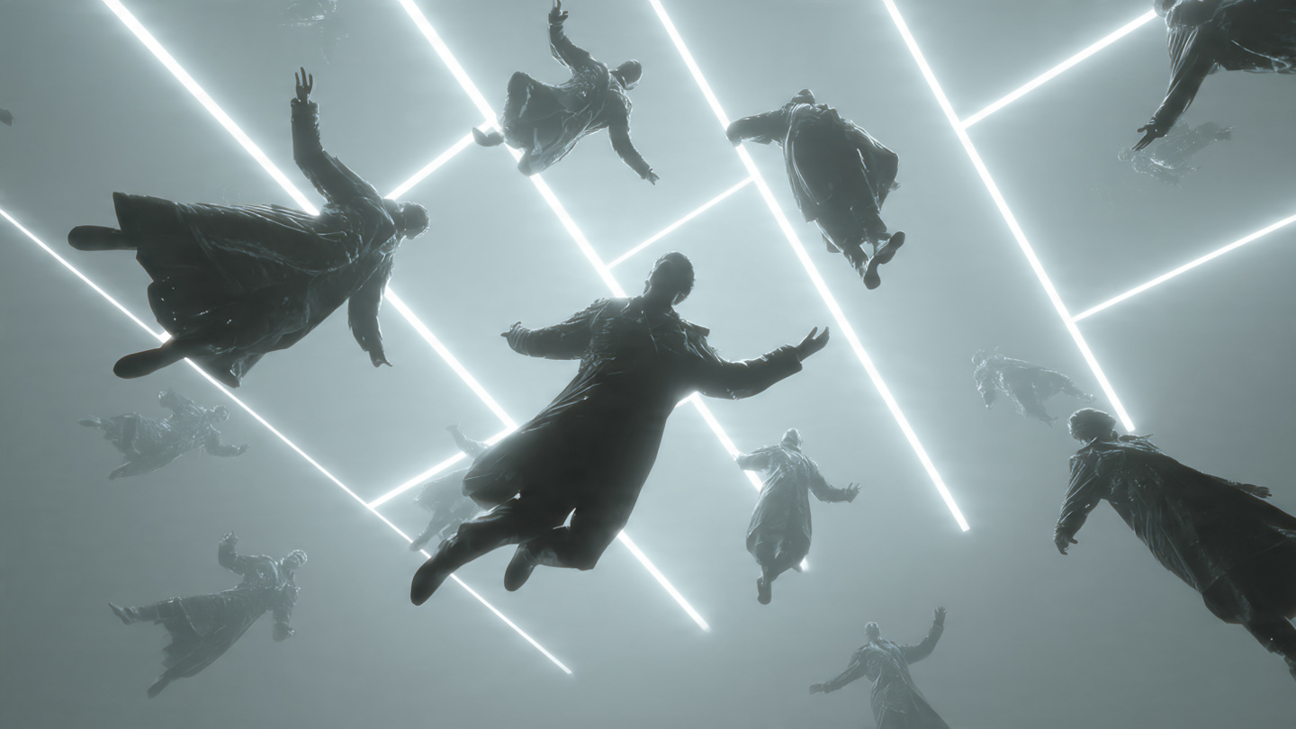 Repeating loop visual metaphor