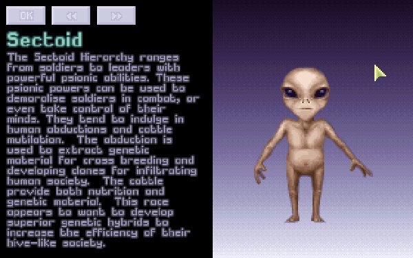 X-COM UFO Defense Screenshot