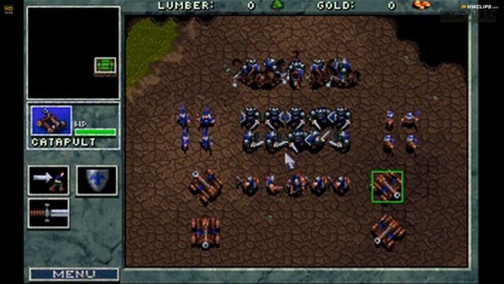 WarCraft Orcs and Humans Screenshot