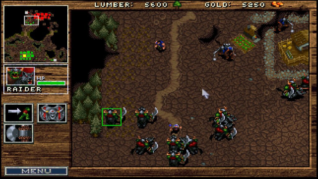 WarCraft Orcs and Humans Screenshot